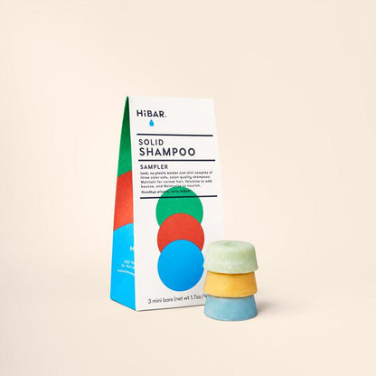 Shampoo Bar Sampler with packaging