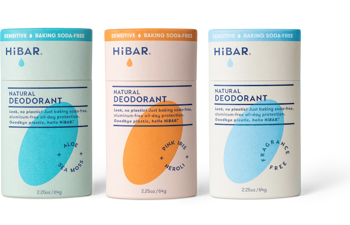 Best HiBAR Plastic-Free, Fragrance-Free Sensitive Deodorant