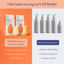 Volumize Shampoo & Conditioner Bar Set for Fine Thin Hair – HiBAR