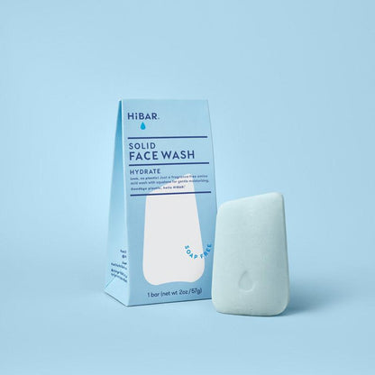 Hydrate Face Wash Bar with packaging 