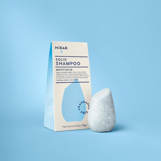 Fragrance-Free Moisturize Shampoo Bar with packaging 